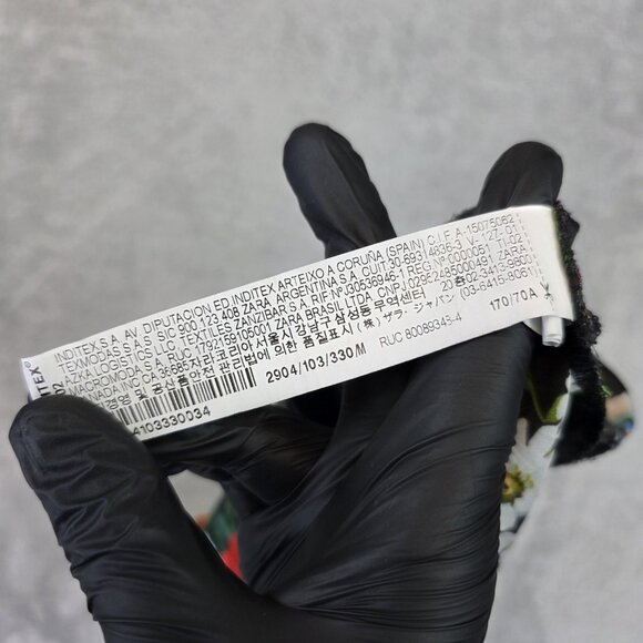 Zara Shorts Womens Medium Multicolor Floral Paperbag Belted Satin Summer - Picture 4 of 10